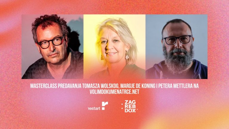 Masterclass predavanja Tomasza Wolskog, Margje de Koning i Petera Mettlera online na Volimdokumentarce.net
